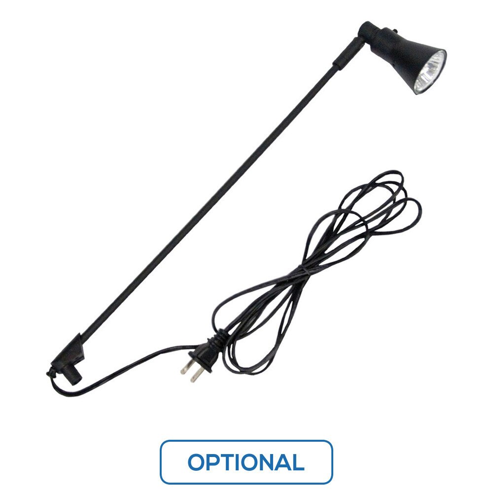 33.5 in. Econoroll Retractable Banner Stand Black — Graphic Package